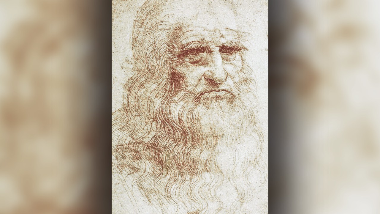 TRAÇO - Retrato de Turim: o ancião pode não ser ele, mas a técnica é puro Da Vinci -