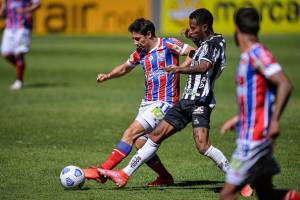 Atlético Mineiro e Bahia no Mineirao