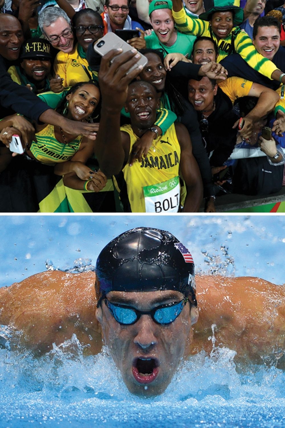 GÊNIOS APOSENTADOS - Phelps e Bolt: pela primeira vez desde 2004, o pódio olímpico não receberá duas das maiores lendas da história do esporte -