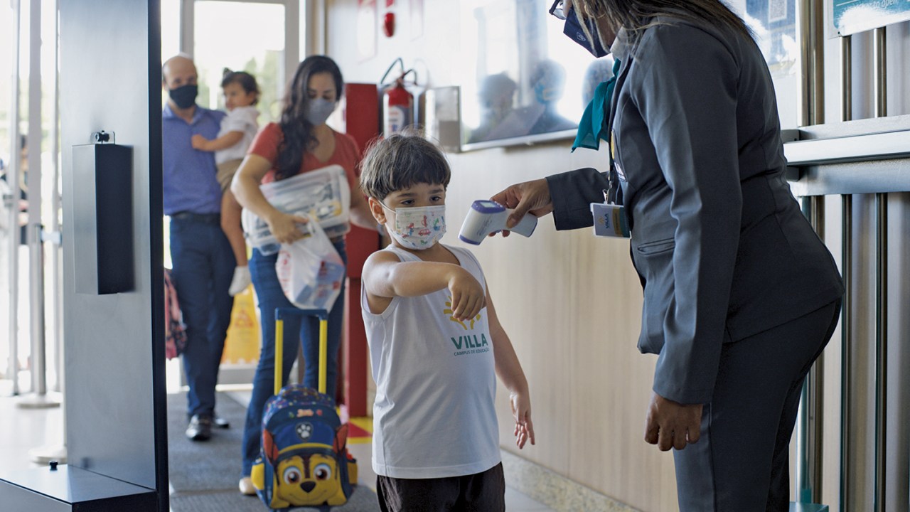 ADAPTAÇÃO - Escola Villa Global, em Salvador: construção de um prédio novo para garantir o distanciamento da criançada -