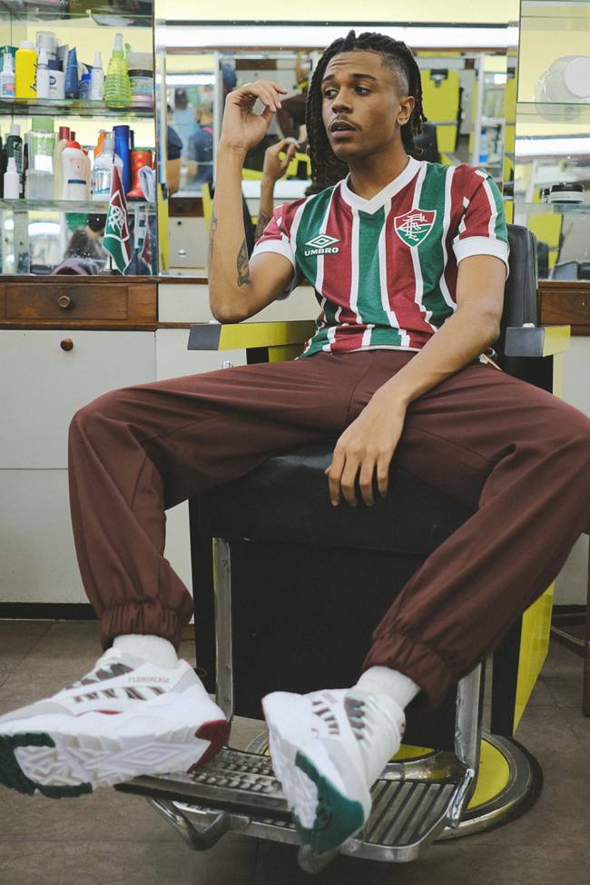 Modelos vintage da camisa do Fluminense -