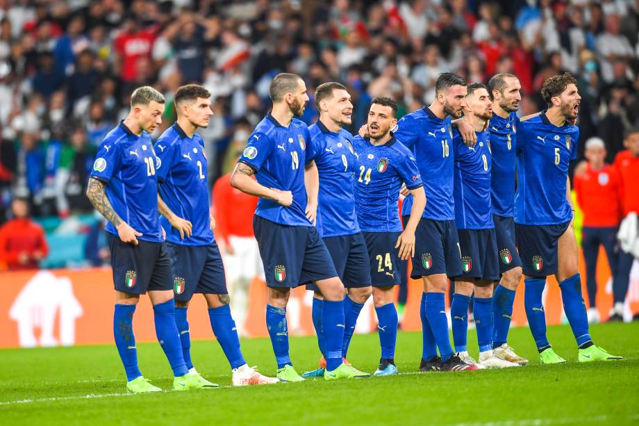 Penalty                    ; July 11; 2021 - Football : UEFA European Championship 2020; Final ; final match between  Italy  4-3 (d.c.r.)England  atWembley Stadium ; London , England;;( photo by aicfoto)(ITALY) [0855]