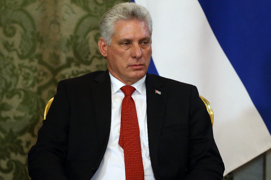 Miguel Díaz-Canel, presidente de Cuba -