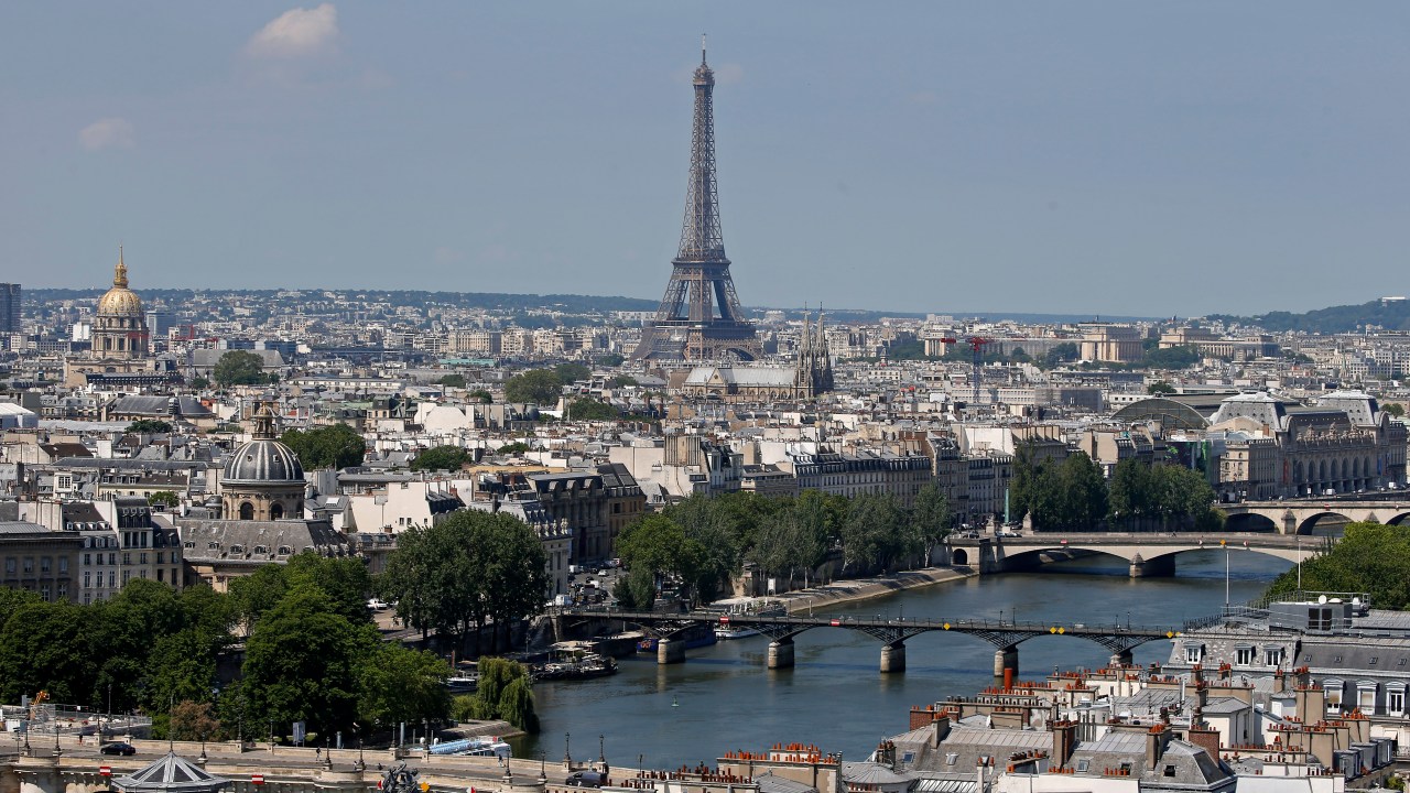Vista aérea de Paris.