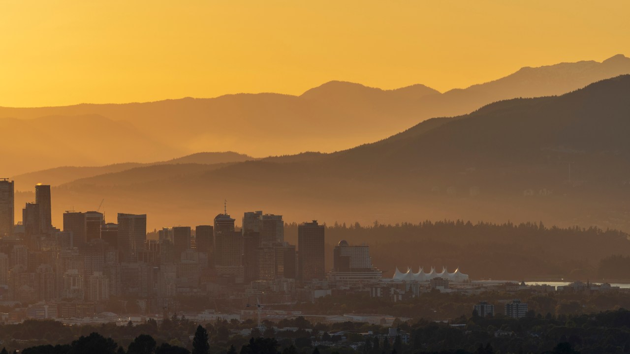 Vancouver, no Canadá: cidade registrou temperaturas superiores a 40ºC ao longo do mês de junho