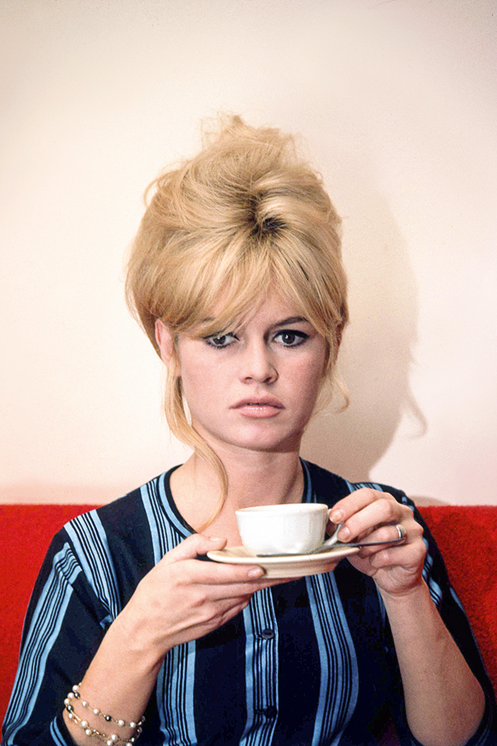 QUE VINHO, QUE NADA - Brigitte Bardot: a atriz francesa sempre teve especial apreço pelo consumo diário -