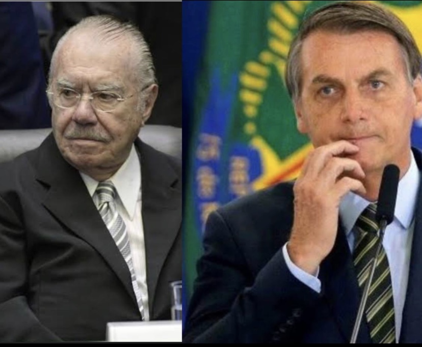 José Sarney e Jair Bolsonaro