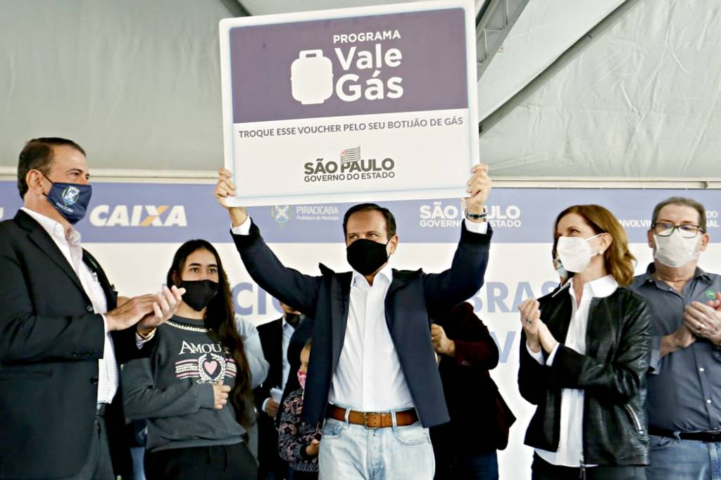 SOCIAL - O governador anuncia Vale Gás e Bolsa do Povo: aposta nos “auxílios emergenciais” de São Paulo -
