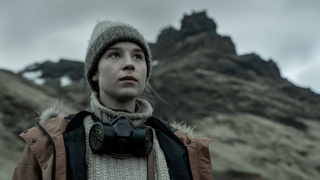Cena de Katla, série islandesa da Netflix