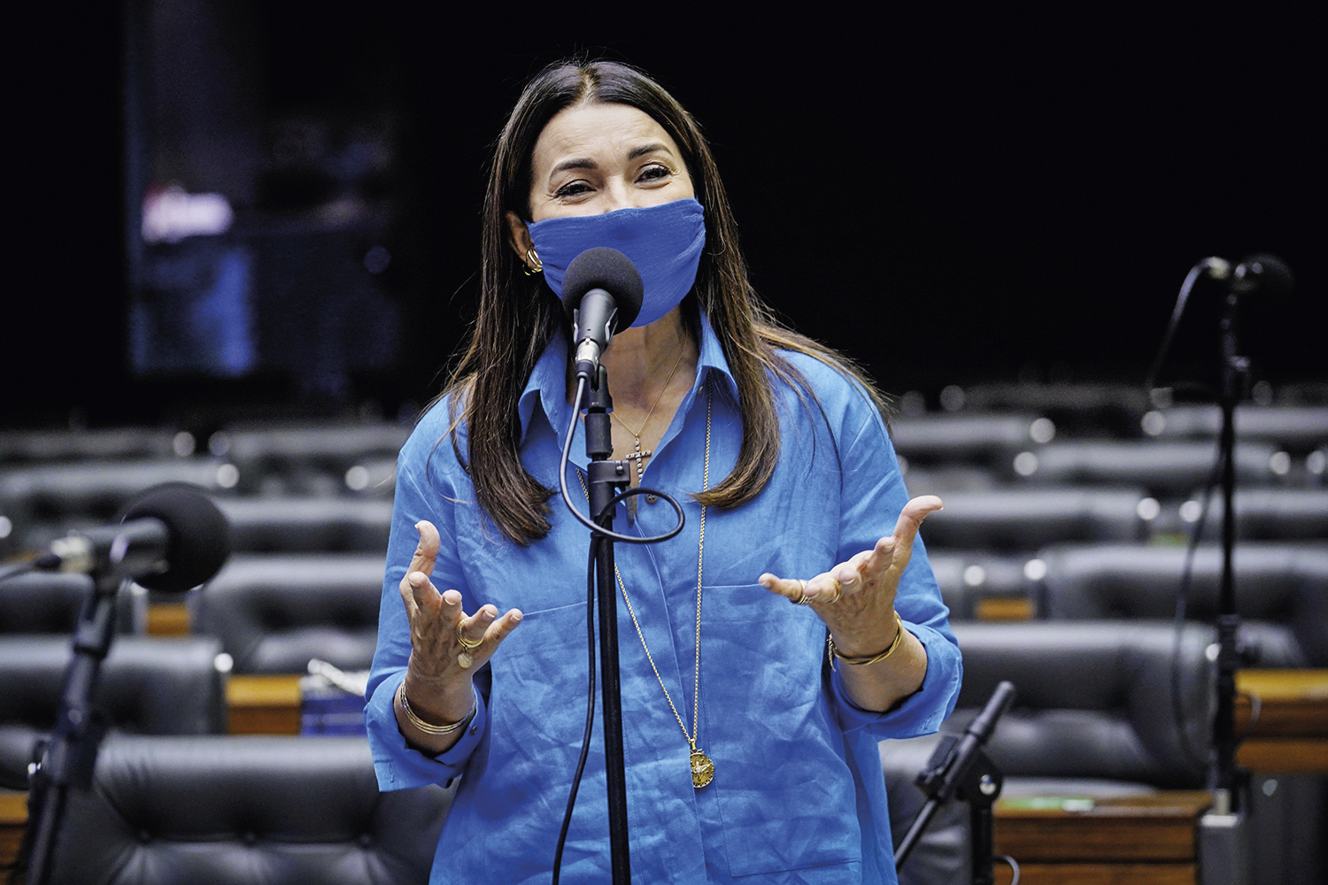 NO CONGRESSO - Margarete Coelho: proposta vai impedir o TSE de legislar -