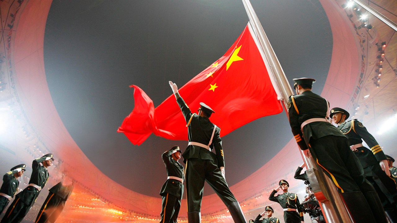 Cerimônia de Abertura dos Jogos Olímpicos de Pequim, em 2008 -