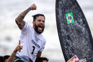 É Campeão: surfista Ítalo Ferreira conquista o 1º ouro do Brasil em Tóquio