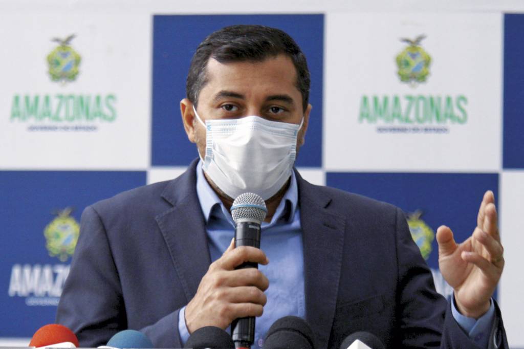 ALVO - Wilson Lima, do Amazonas: denunciado pelo Ministério Público por crime de organização criminosa -