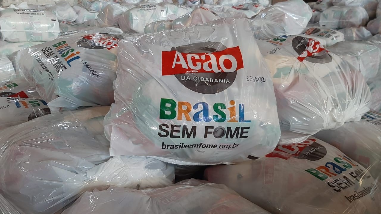 Ação da Cidadania. Campanha Brasil Sem Fome 2021.