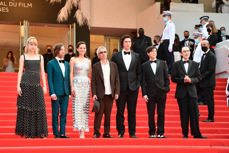 O elenco de 'Annette', musical que concorre à Palma de Ouro em Cannes