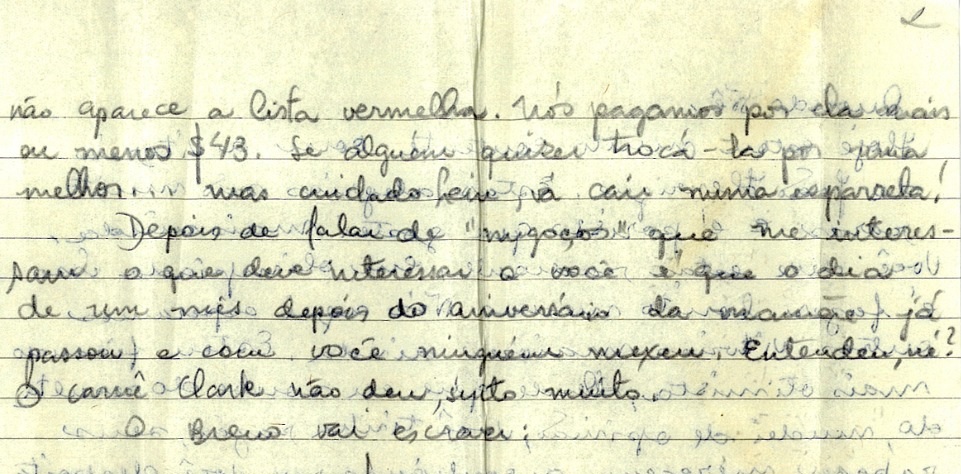 A correspondência enviada de São Paulo para Tóquio, há 57 anos: o público e o privado 