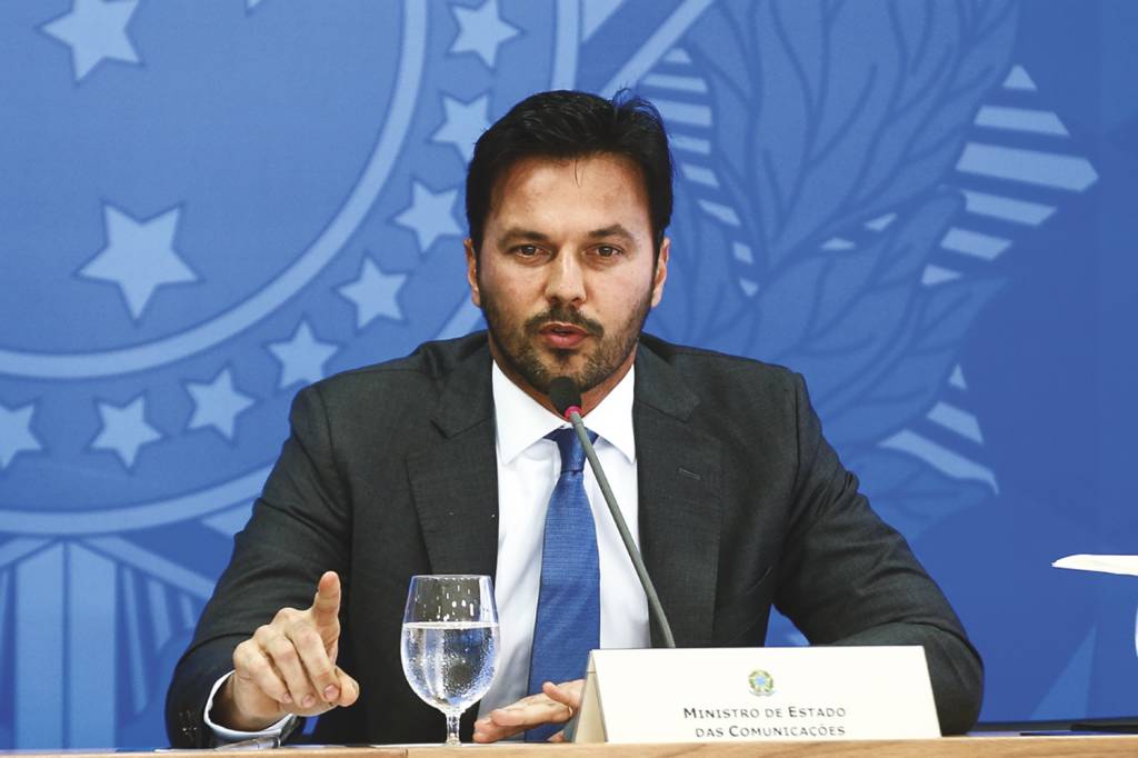 REFORÇO - Faria: o ministro das Comunicações anunciou que vai se filiar ao PP -