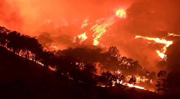 Incêndios florestais no Oregon, nos Estados Unidos