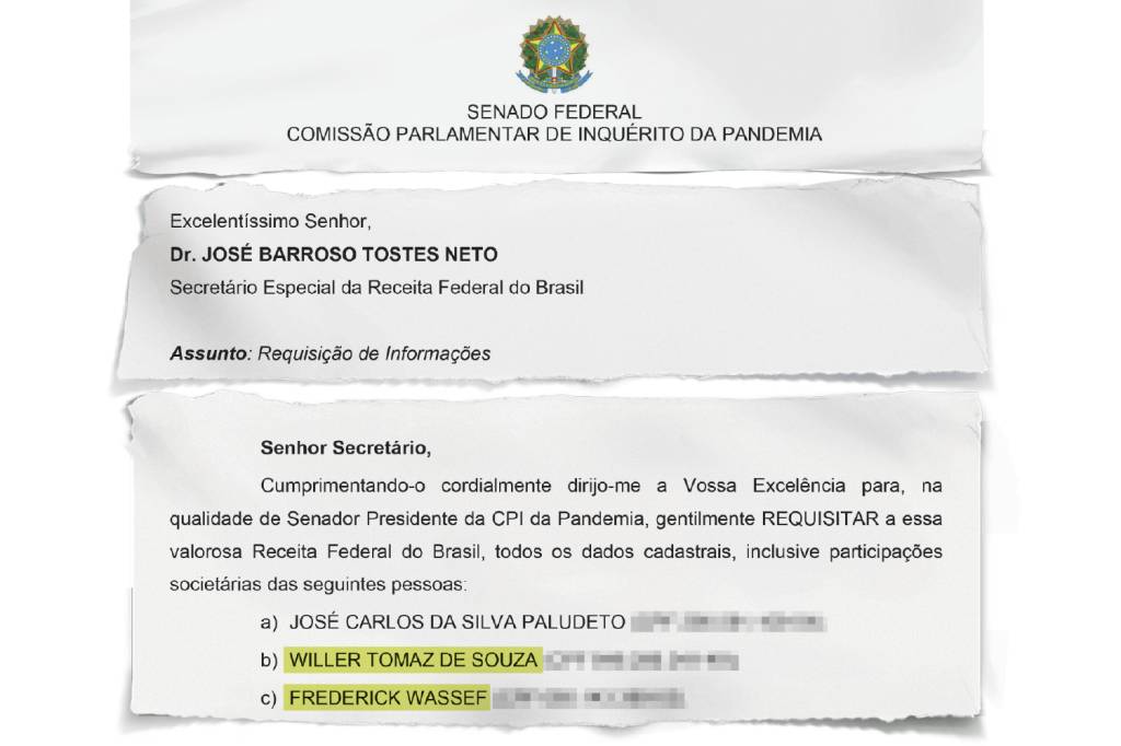 RASTREAMENTO - Requerimento sigiloso da CPI pede informações à Receita Federal sobre pessoas próximas ao senador Flávio Bolsonaro: atrás de pistas -