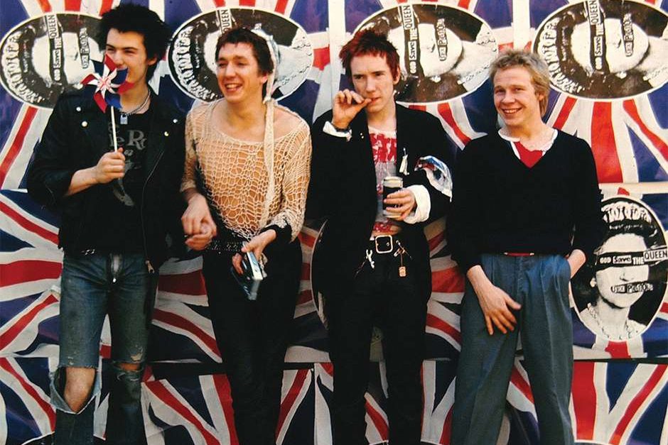 A banda britânica Sex Pistols
