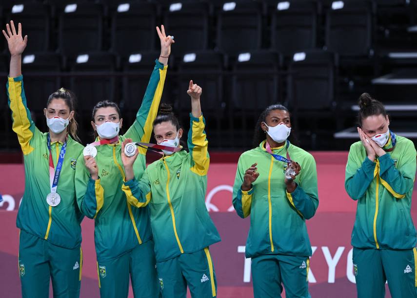 Seleção feminina de vôlei ganhou a última medalha brasileira em Tóquio