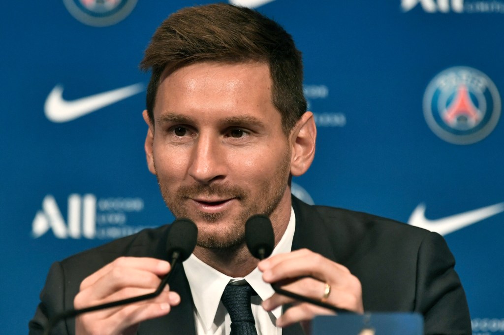 Messi em sua primeira entrevista como jogador do PSG -