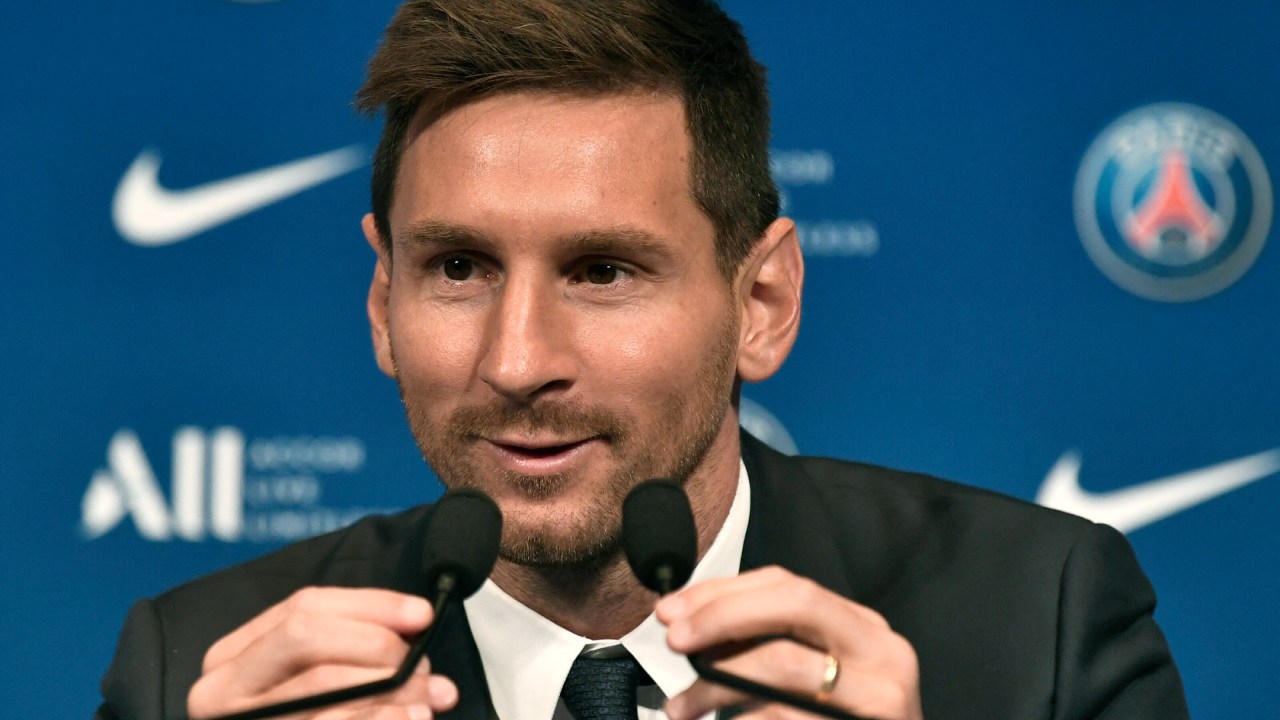 Messi em sua primeira entrevista como jogador do PSG -