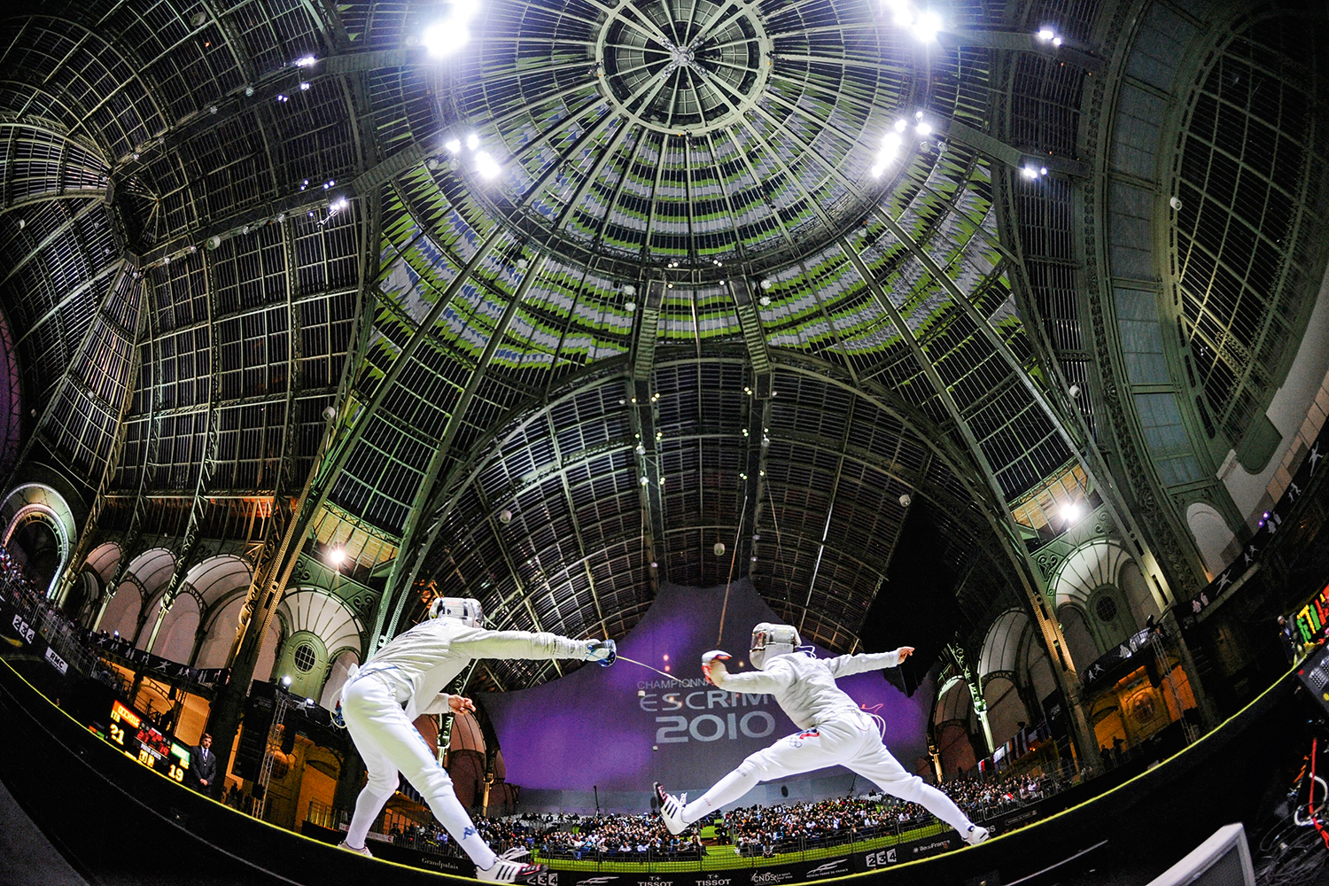 GRAND PALAIS - Touché: palácio centenário abrigará duelos de esgrima e tae kwon do -