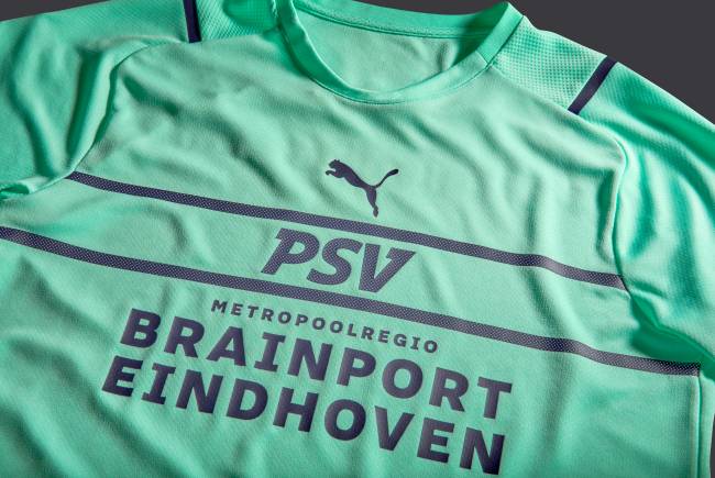 Nova terceira camisa do PSV Eindhoven, da Holanda -