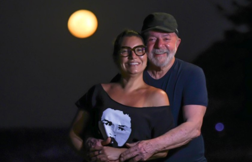 Lula e Janja, sua namorada