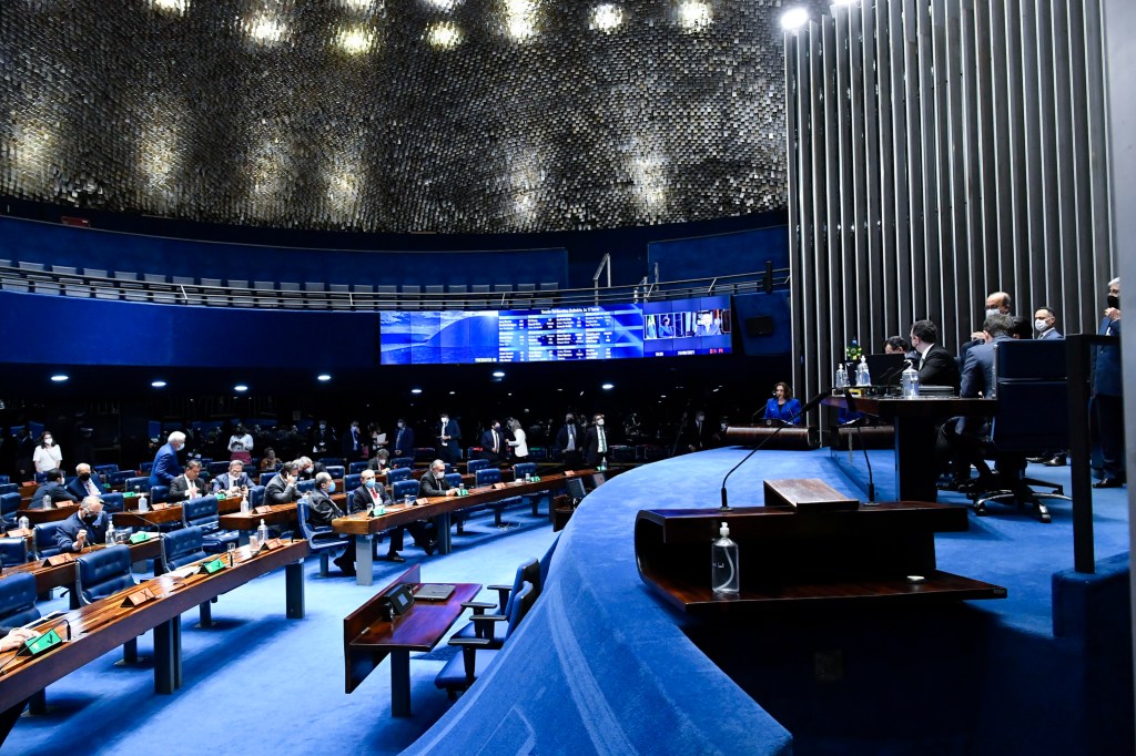 Plenário da Câmara Federal em Brasília