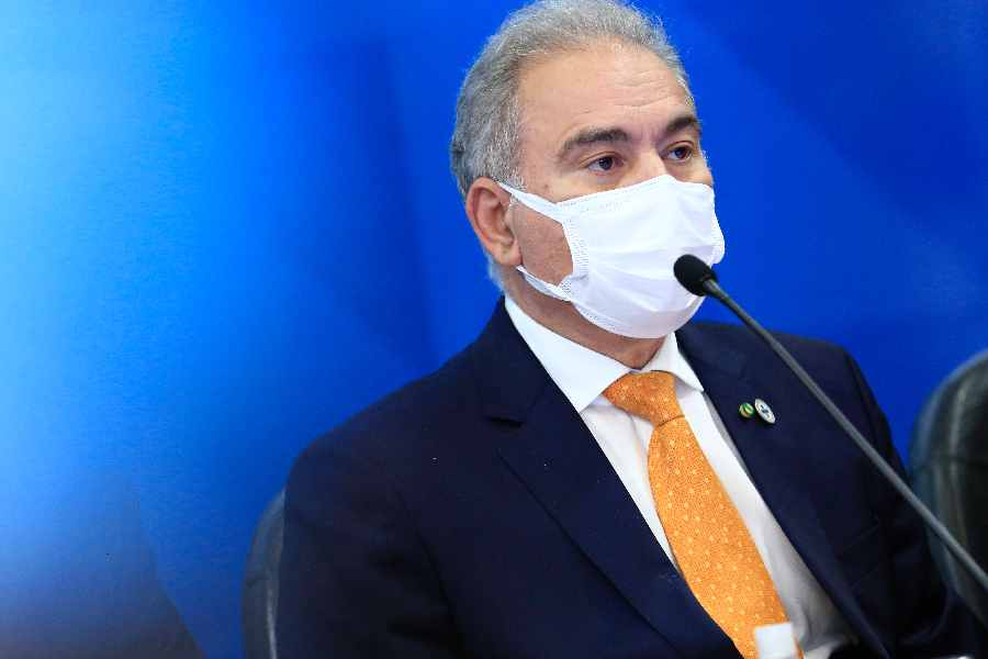 O ministro da Saúde, Marcelo Queiroga -