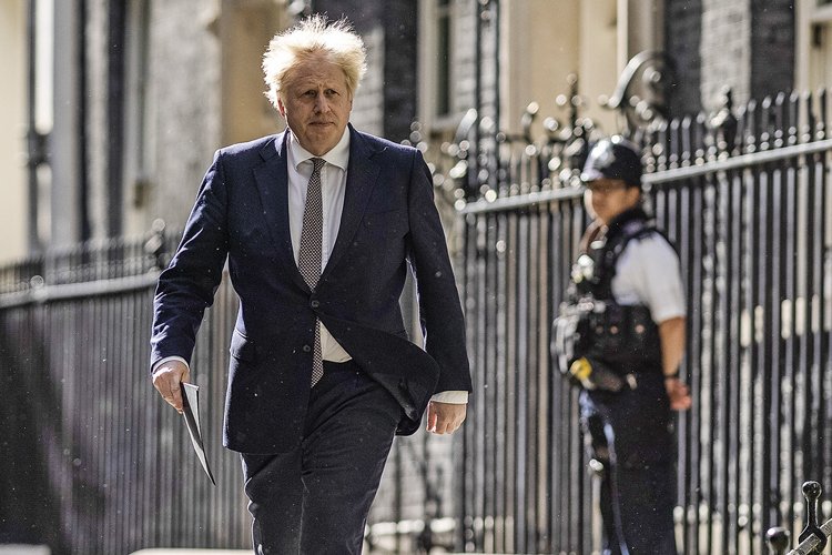 NA MIRA - Boris Johnson: o governo britânico vai receber uma conta de bilhões de libras -