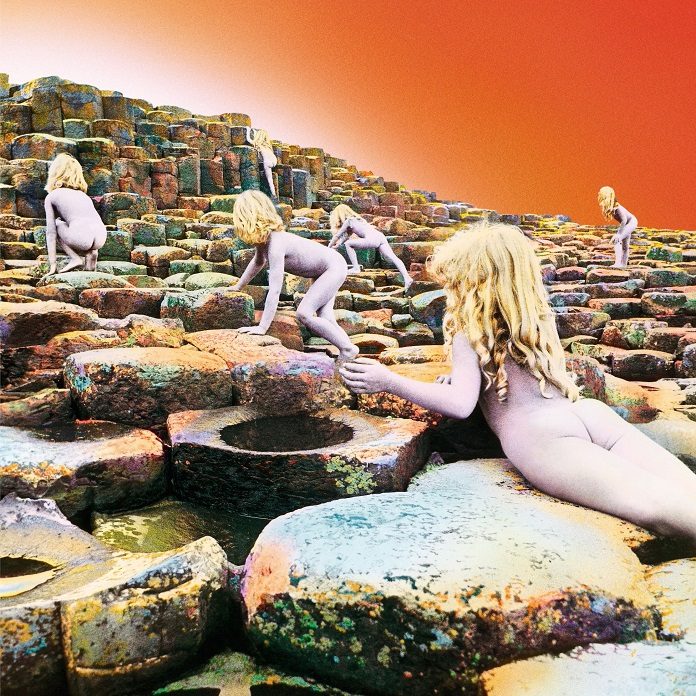 Capa do disco do Led Zeppelin, 'Houses of The Holy' -