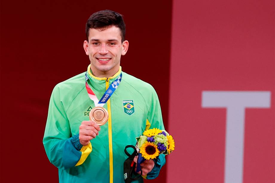 Daniel Cargnin, do Brasil, ganha o bronze no judô -