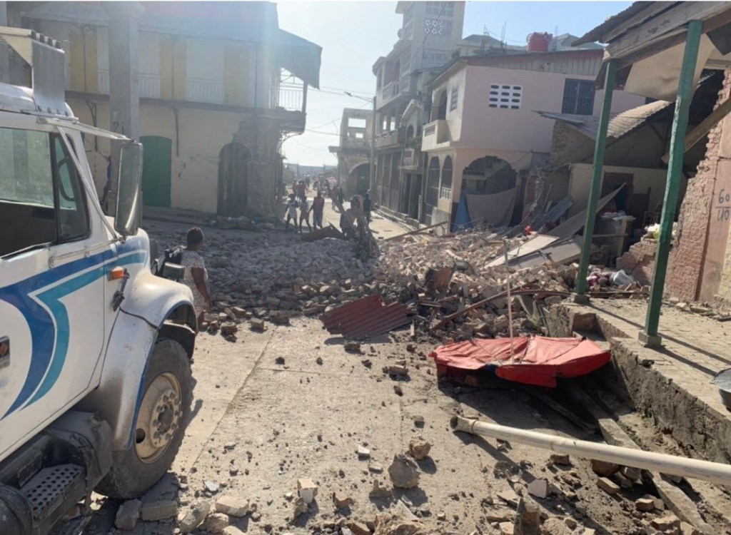 Terremoto deixa destruição no Haiti