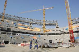 Lusail Stadium in Doha