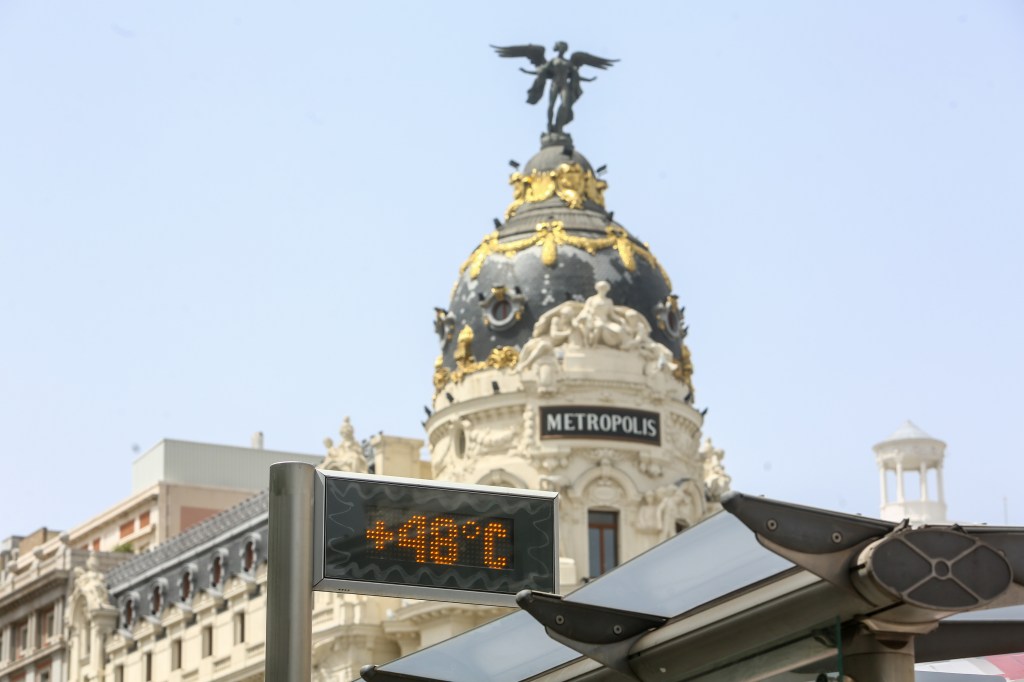 Termômetro em Madri marca 48ºC em onda de calor mais intensa em décadas