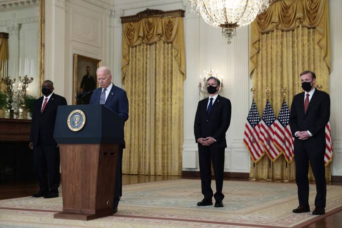 President Biden Delivers Remarks On Status Of Afghanistan Evacuation