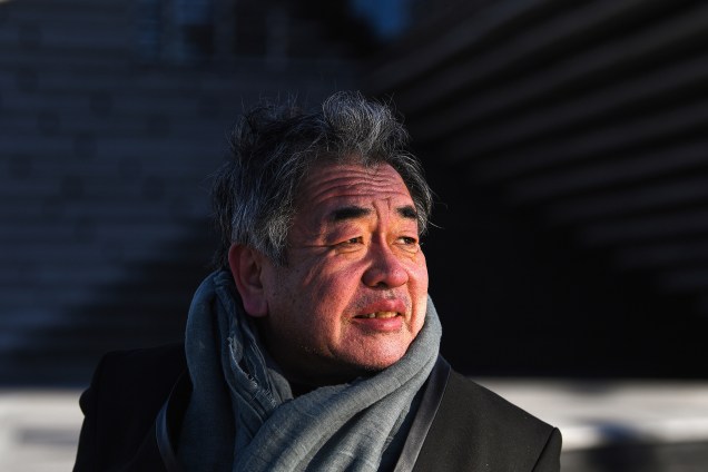 O arquiteto japonês Kengo Kuma -
