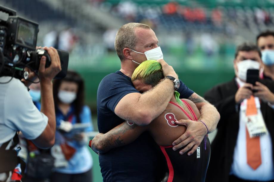 A atleta brasileira Ana Marcela Cunha - A atleta brasileira Ana Marcela Cunha -
