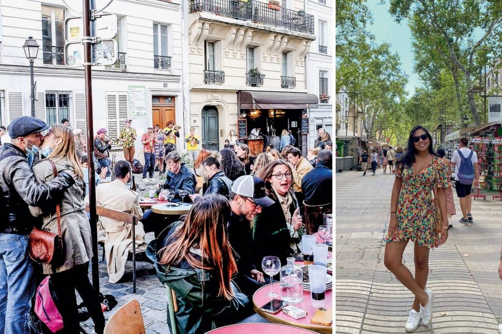 VIVA A VIDA - Parisienses redescobrem o prazer de um bom café e a brasileira Nayara curte Barcelona: “Aproveitando a normalidade” -