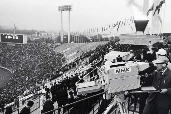 Separate Luminance Color Camera At Tokyo Olympics In 1964
