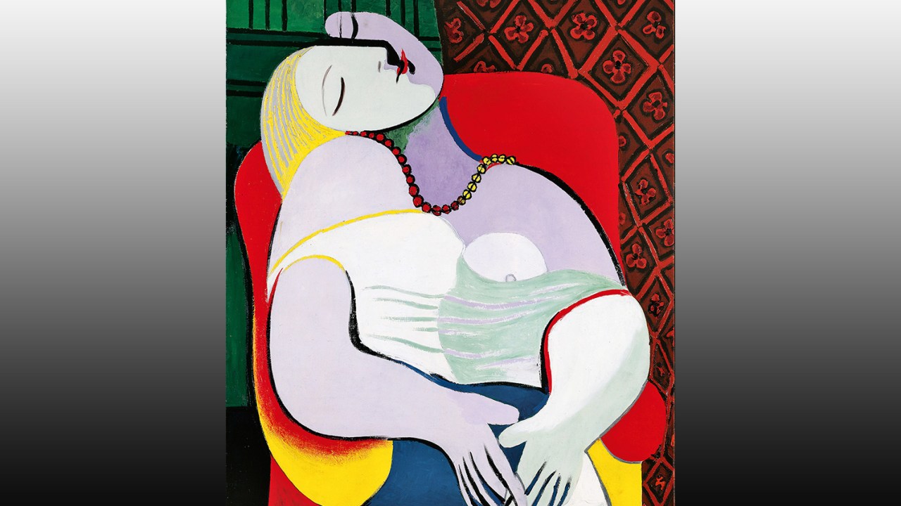 REPOUSO - O Sonho, de Picasso: retrato sereno da amante no universo onírico -