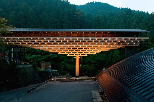 Museu da Ponte de Madeira Yusuhara, em Kōchi, no Japão -