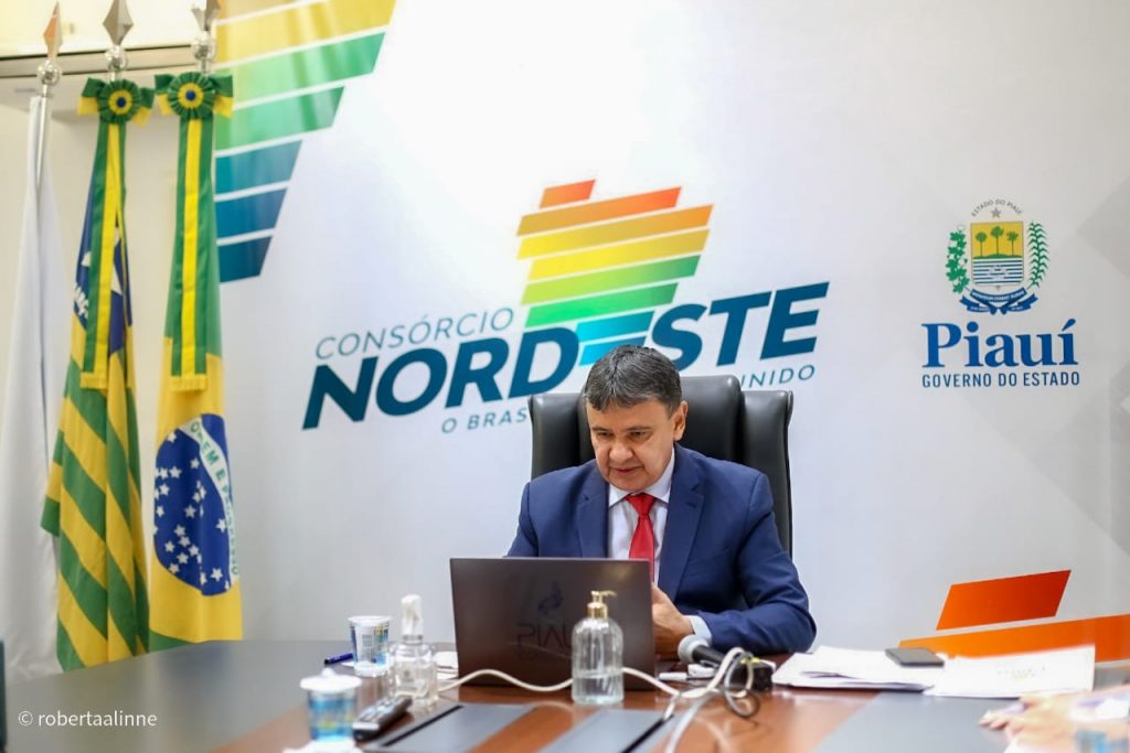 O Consórcio Nordeste é presidido pelo governador do Piauí, Wellington Dias (em foto de 30 de julho)
