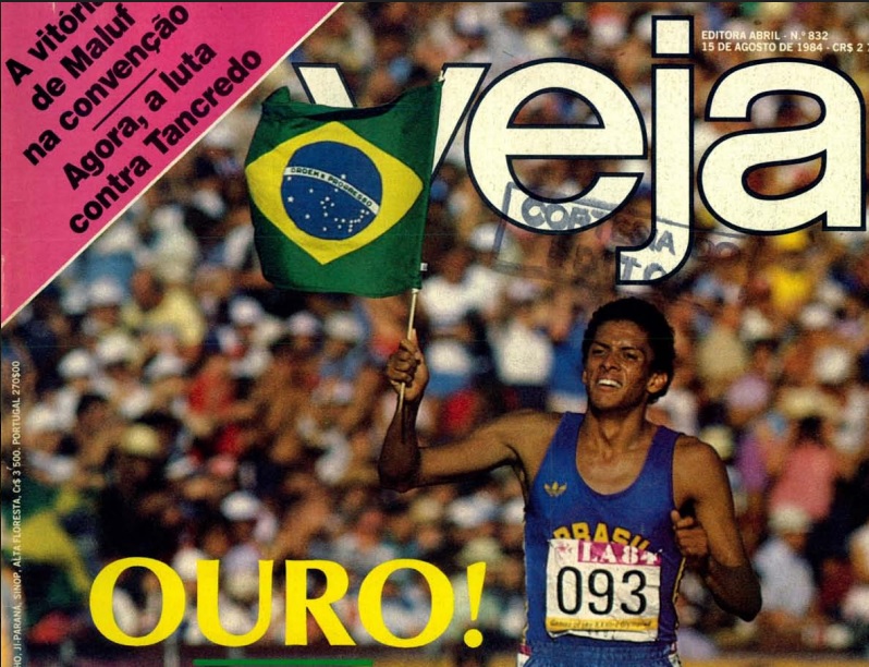 Capa exaltou a campanha brasileira em Los Angeles