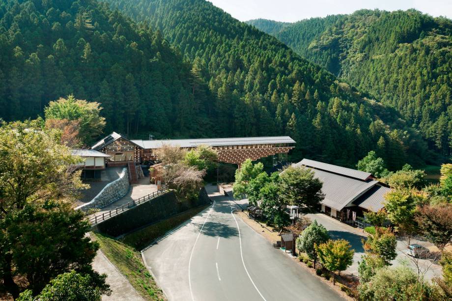 Museu da Ponte de Madeira Yusuhara, em Kōchi, no Japão -