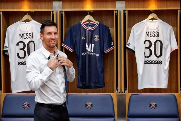 Messi vestirá a camisa 30 no PSG -