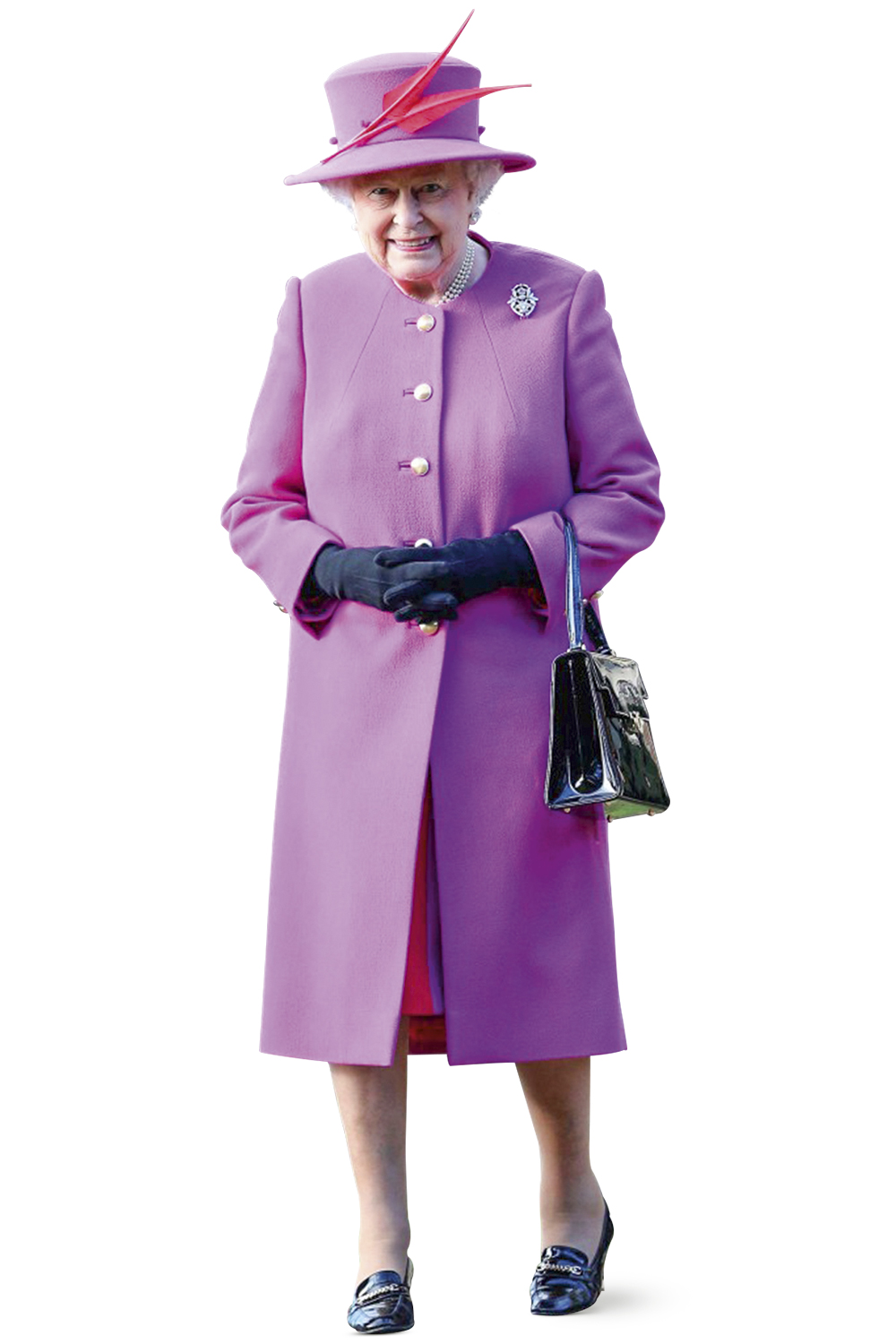 FIGURINO REAL - Elizabeth II e seus looks: alegria para os súditos -